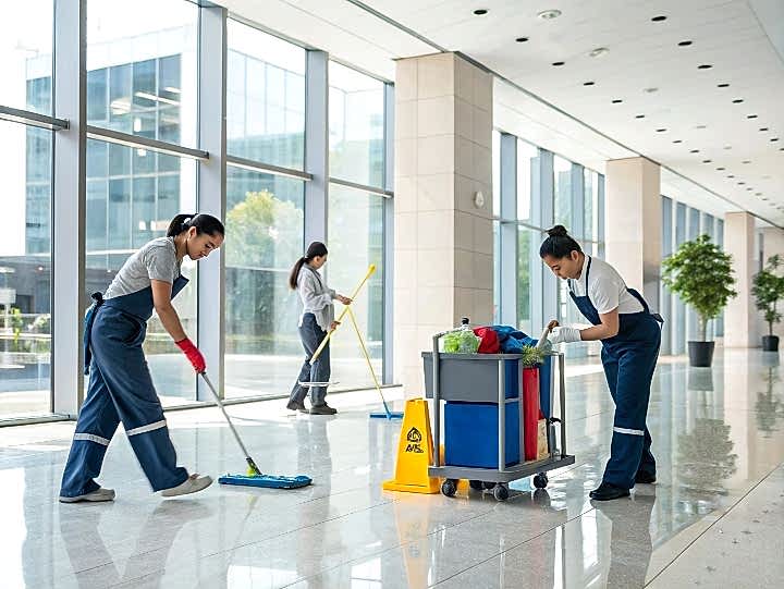 Услуги по клинингу бизнес-центра