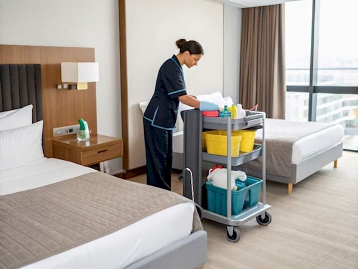 Уборка отеля и ресторана