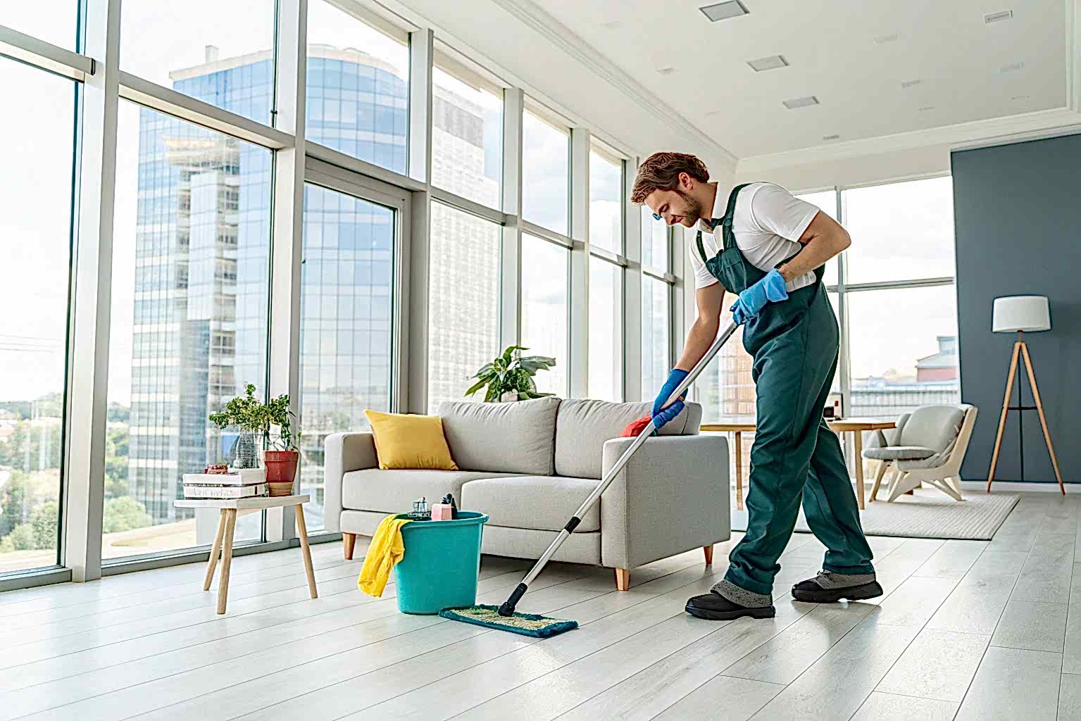 Регулярная уборка однокомнатной квартиры