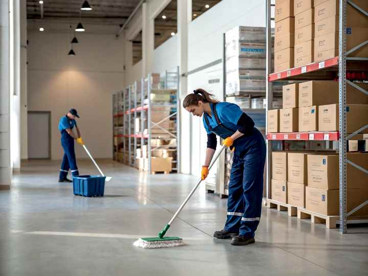 Генеральный клининг складских помещений