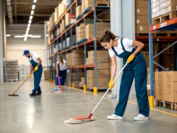 Клининг складских помещений