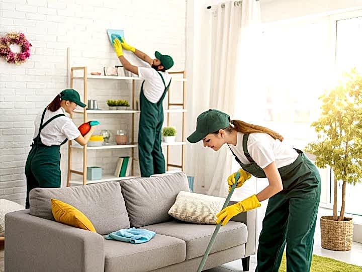 Генеральная уборка дома с химчисткой дивана