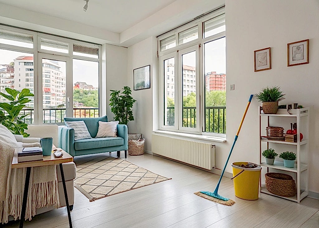 Комплексная уборка 2-комнатной квартиры