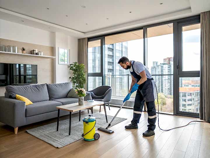 Уборка однокомнатной квартиры-студии