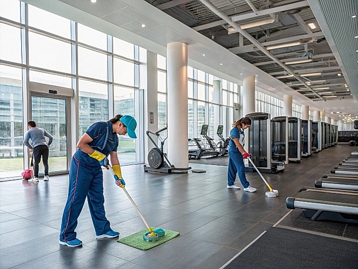 Уборка спортивного комплекса