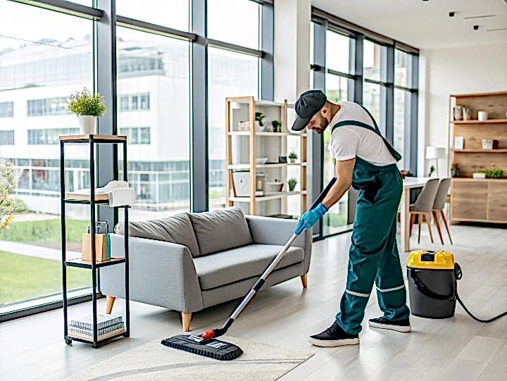 Комплексная уборка квартиры-студии