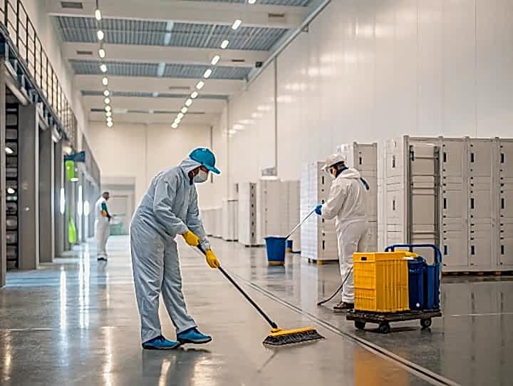 Генеральная уборка складских помещений