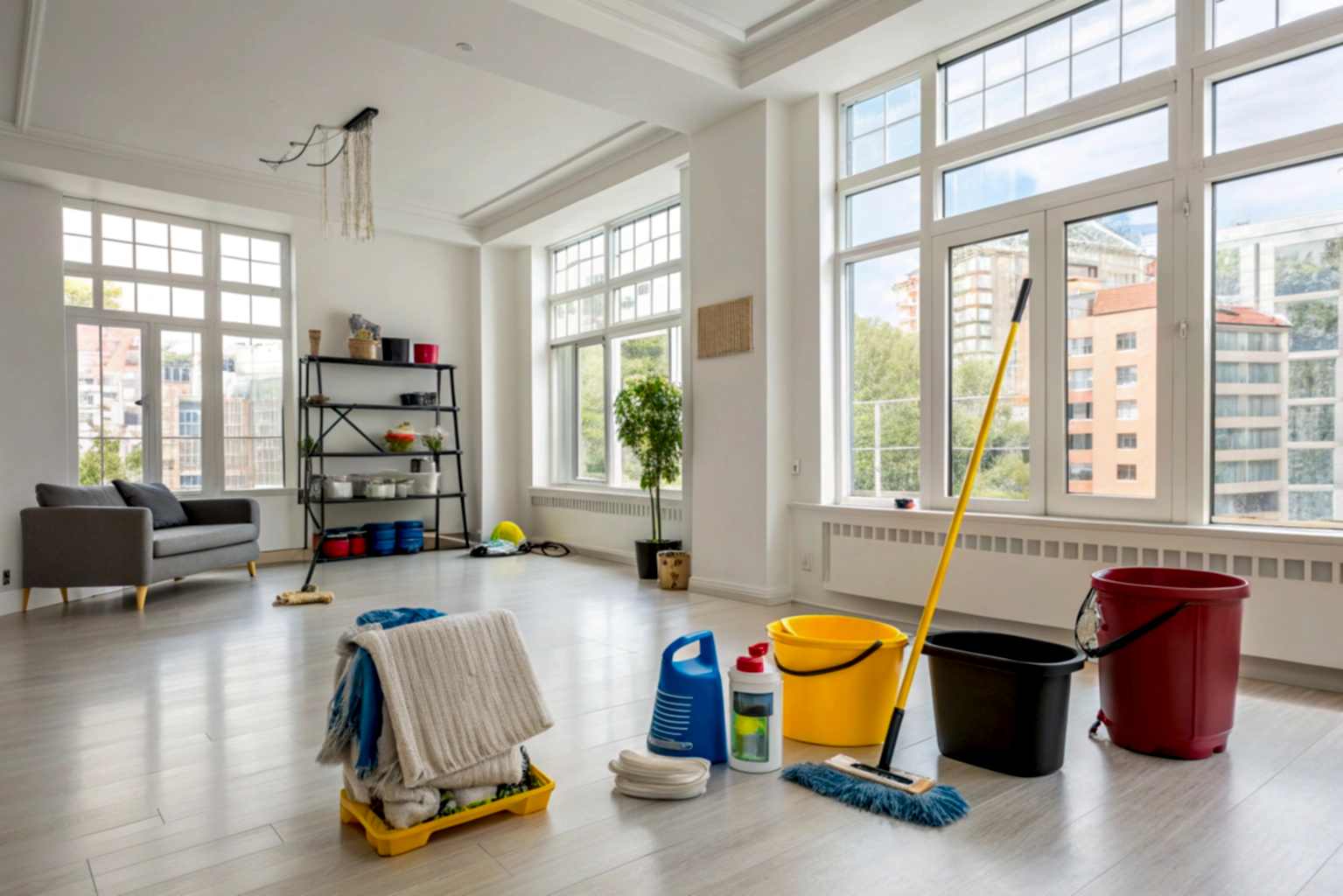 Уборка квартиры после капитального ремонта