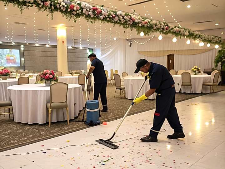 Уборка после свадьбы