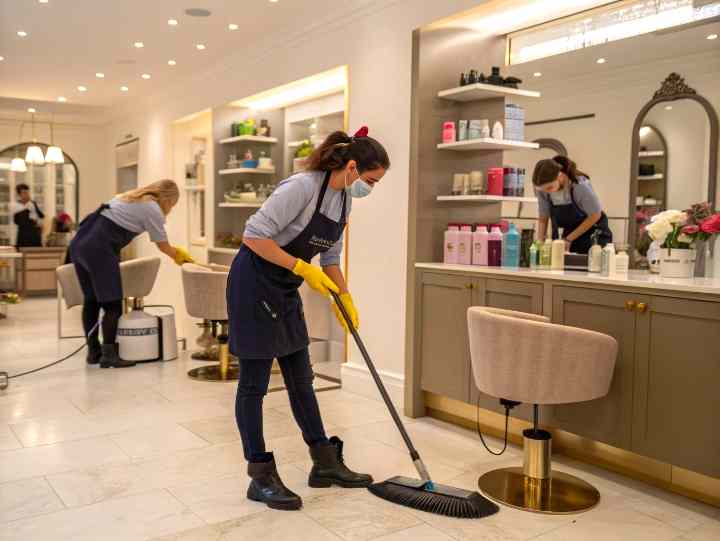 Генеральная уборка в салоне красоты