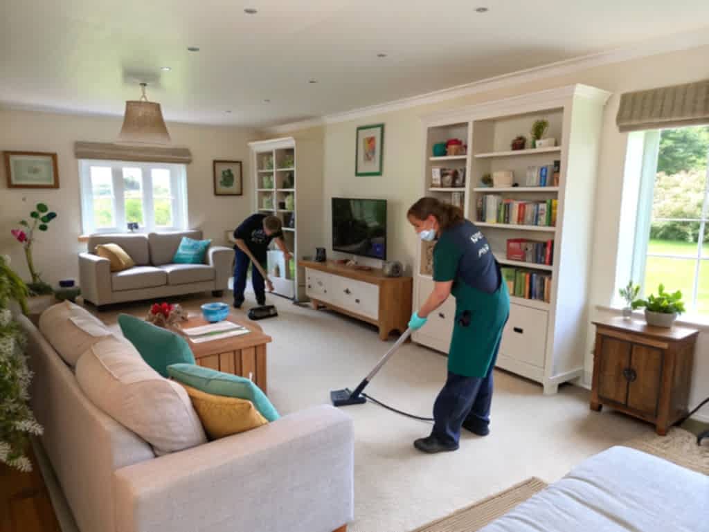 Генеральный клининг 2-этажного таунхауса