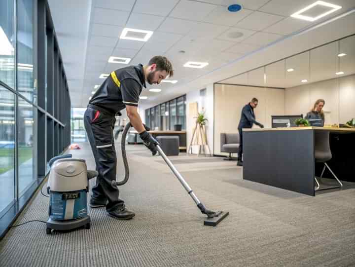 Химчистка ковролинов офисных помещений