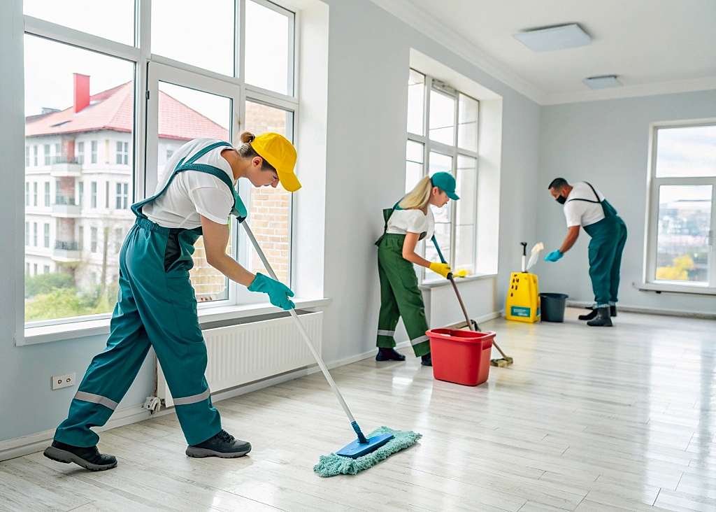 Уборка помещения после капитального ремонта