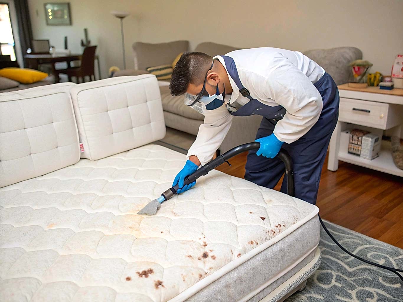 Химчистка матрасов