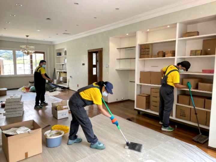 Клининг 2-этажного дома после ремонта