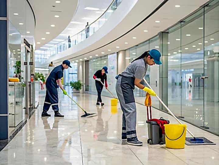 Регулярная уборка помещений БЦ