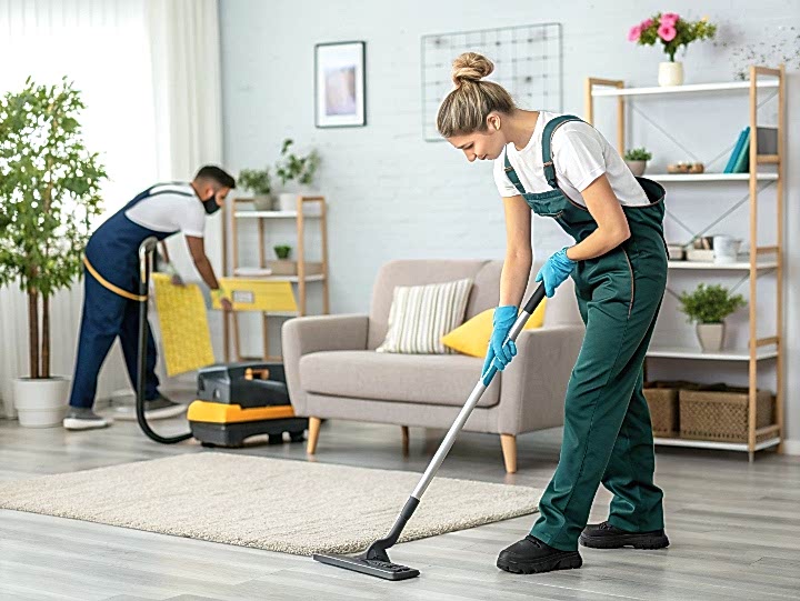 Регулярная уборка загородного дома