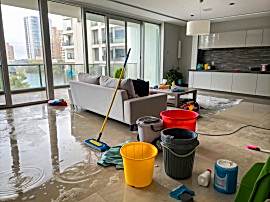Уборка 1-комнатной квартиры после потопа
