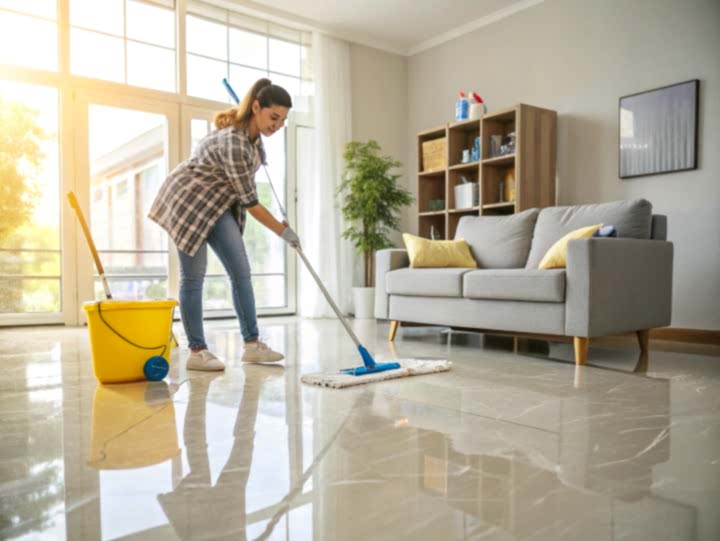 Одноразовая уборка коттеджа