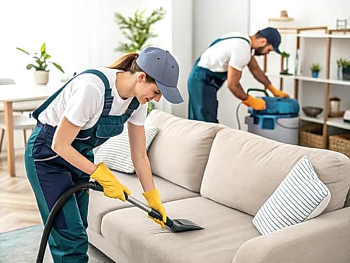Химчистка мягкой мебели и ковра в квартире