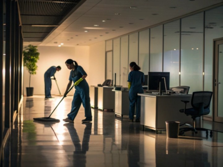 Вечерняя уборка офиса