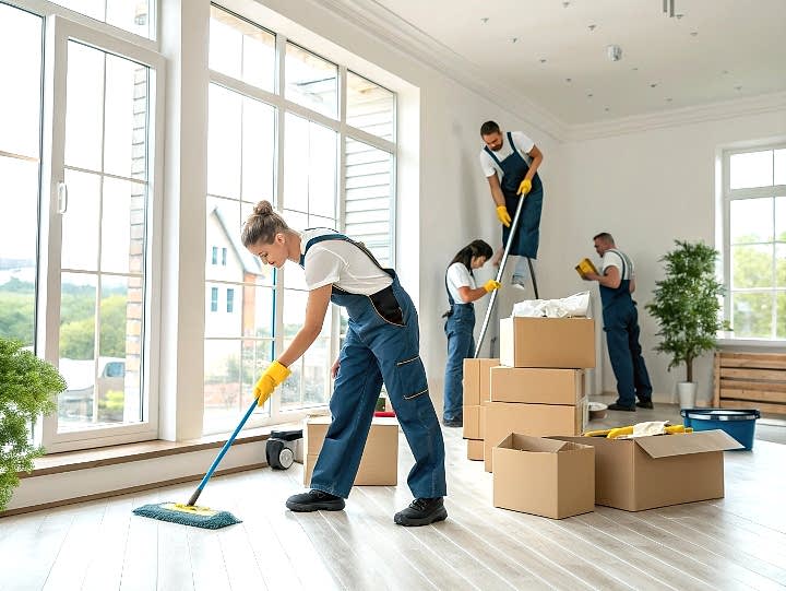 Уборка в доме после ремонта ванной комнаты