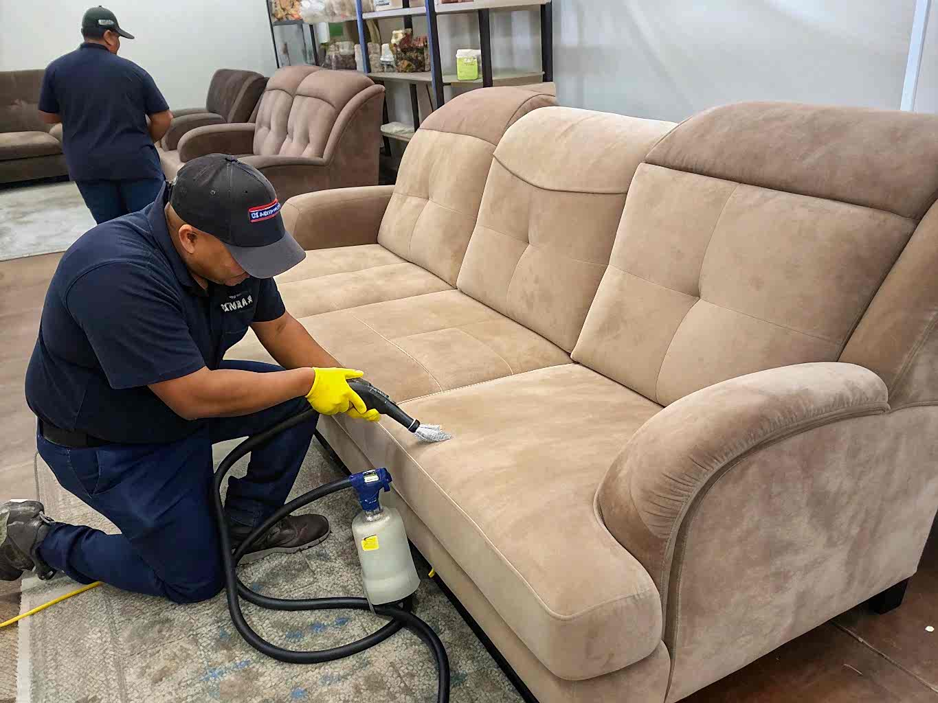 Сухая химчистка мягкой мебели