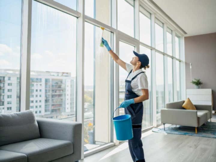 Уборка квартиры с панорамным остеклением