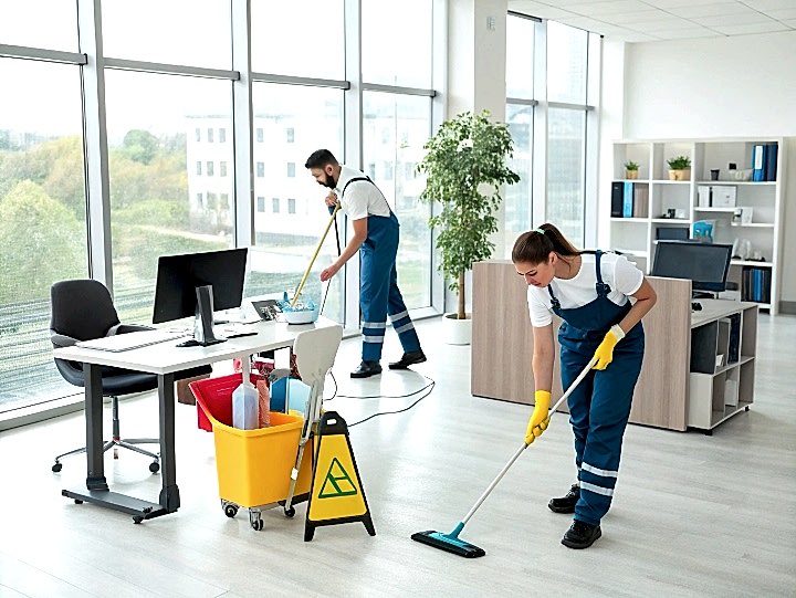 Генеральная уборка в офисе