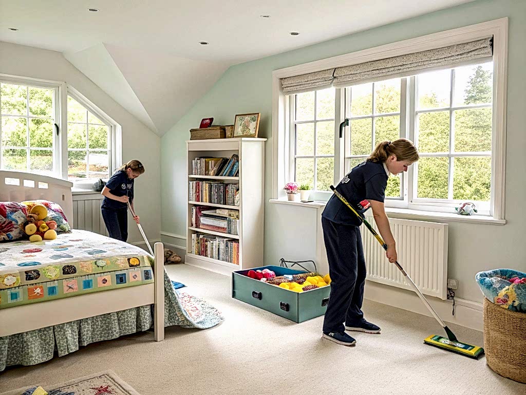 Генеральная уборка в 3-этажном коттедже