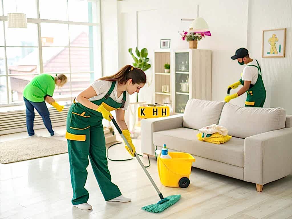 Генеральная уборка в офисе коттеджа