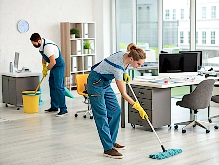 Генеральная уборка офисных помещений после ремонта