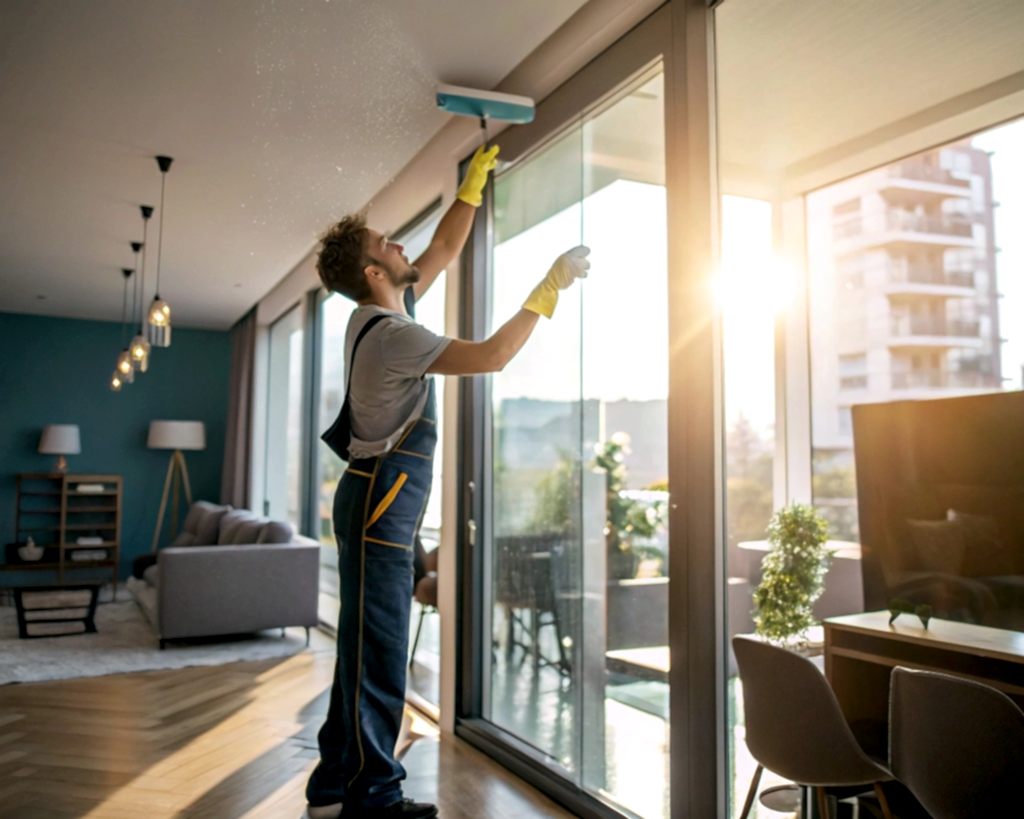 Мойка окон в 2-комнатной квартире