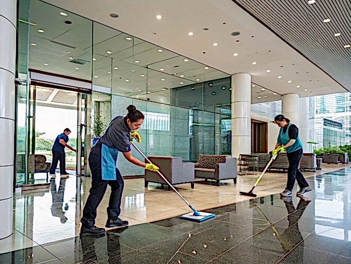 Уборка офисного помещения в БЦ