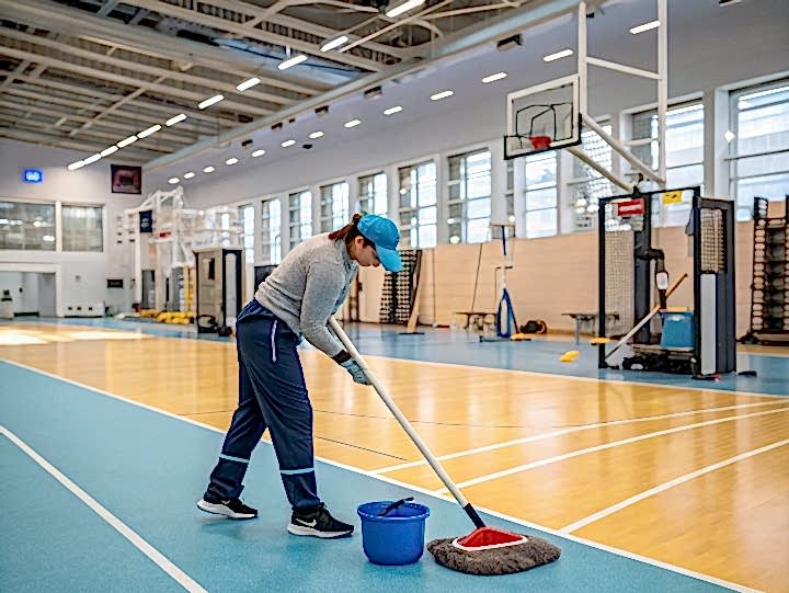 Уборка спортивных залов