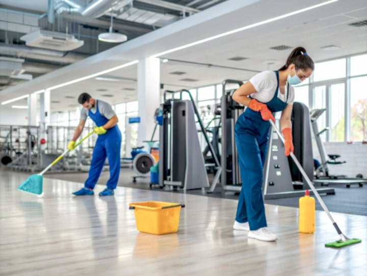 Комплексная уборка фитнес-клубов