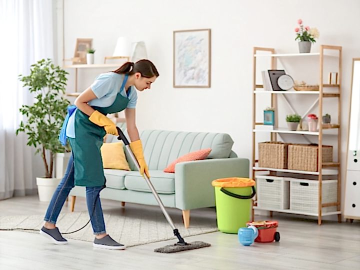 Генеральная уборка в одноэтажном коттедже