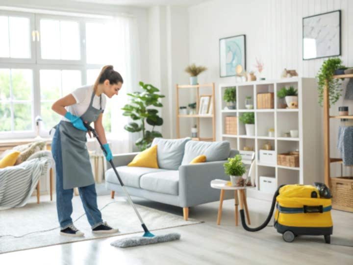 Уборка коттеджа после переноса стен