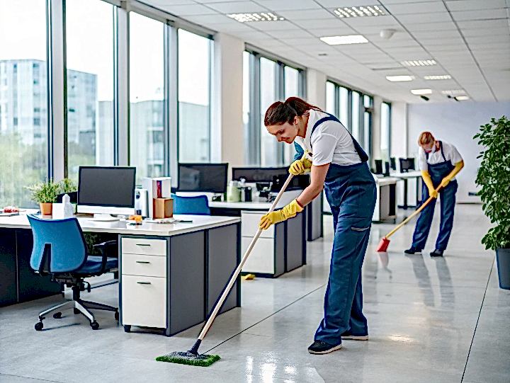 Еженедельная уборка офиса