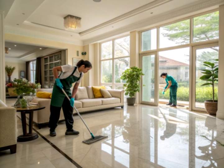 Генеральная уборка 2-этажного таунхауса