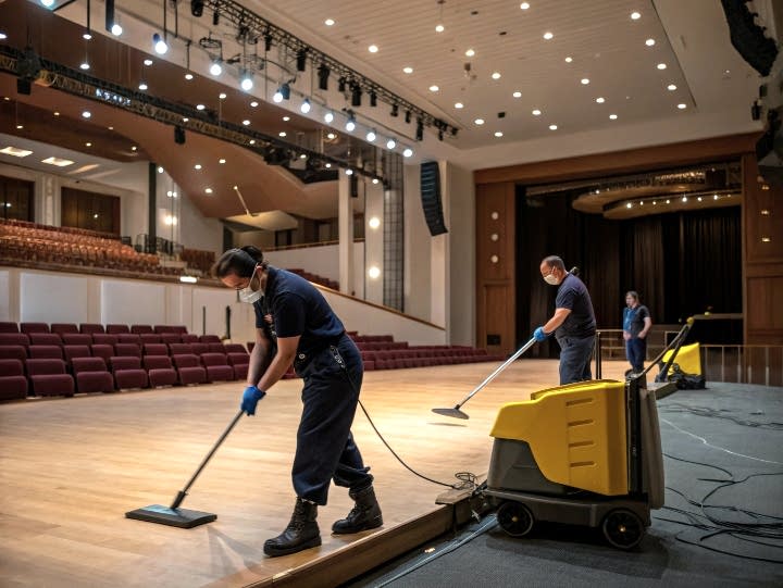 Клининг концертоного зала