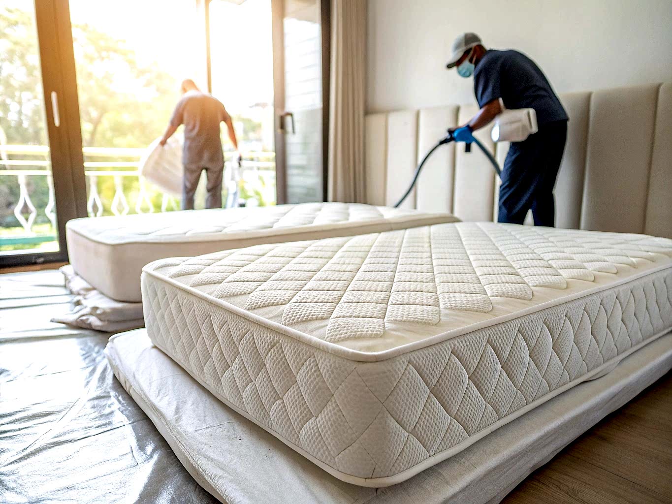 Химчистка матрасов с выездом на дом