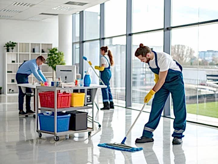 Ежедневный клининг в офисе