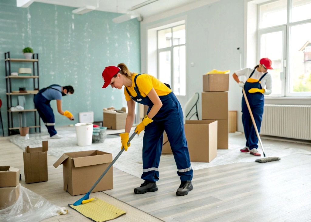 Профессиональная уборка помещений после ремонта