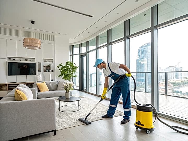 Уборка четырёхкомнатной квартиры