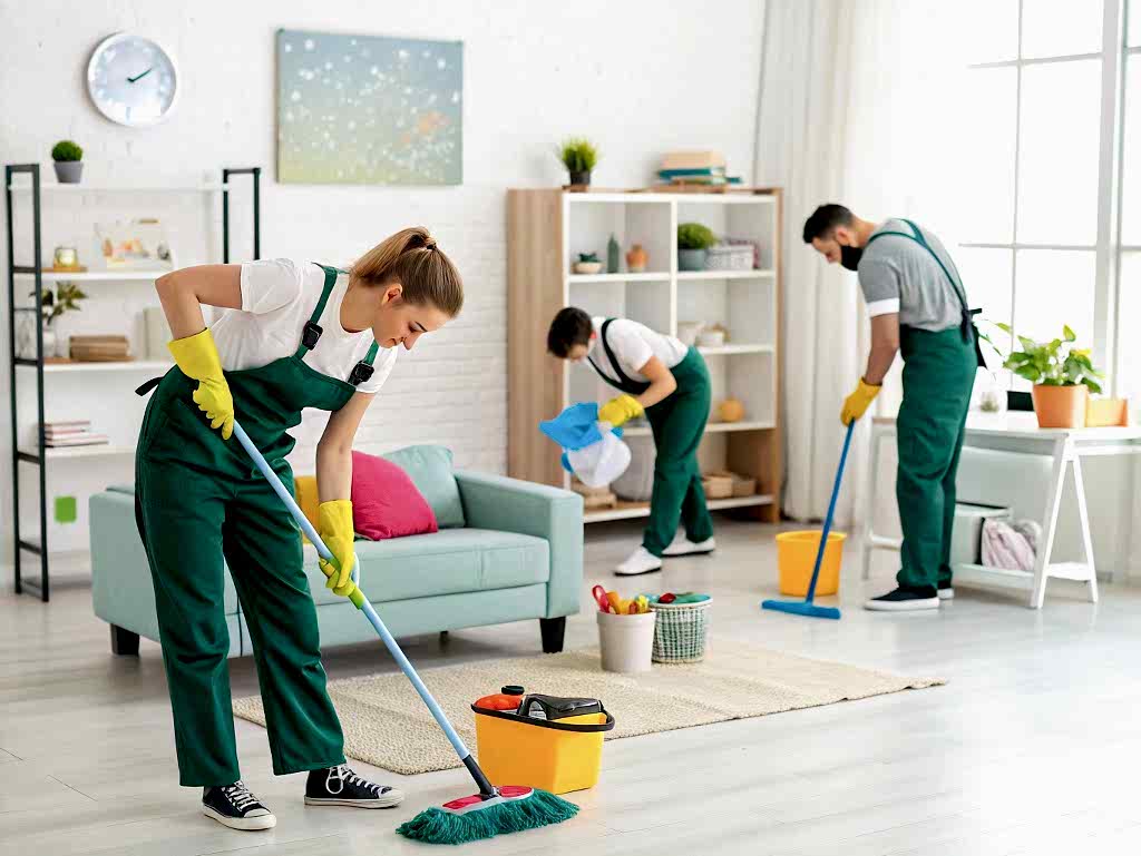 Поддерживающий клининг двухэтажного дома