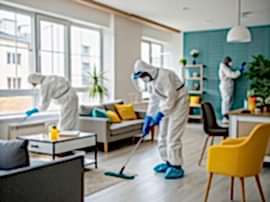 Поддерживающая уборка в квартире антибактериальная 82 м2