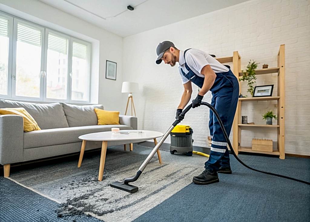 Генеральная уборка квартиры с чисткой ковра