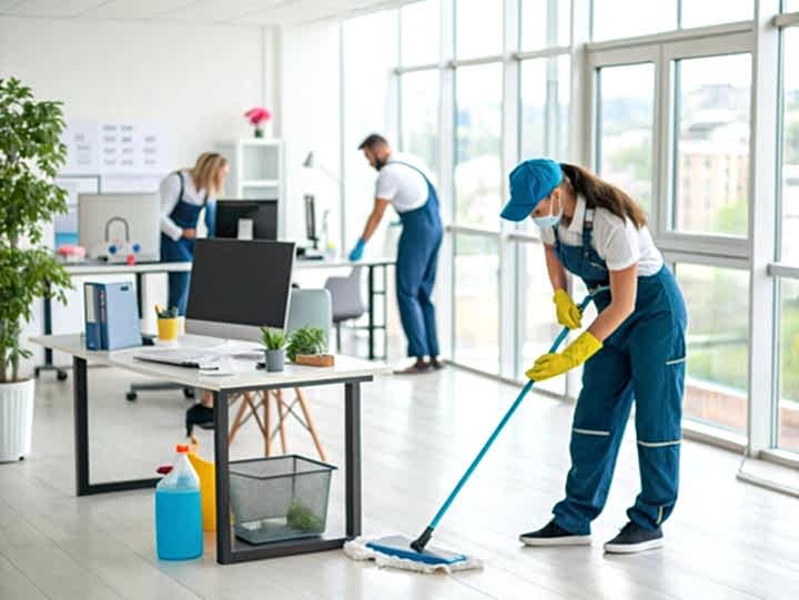 Ежедневный клининг офиса