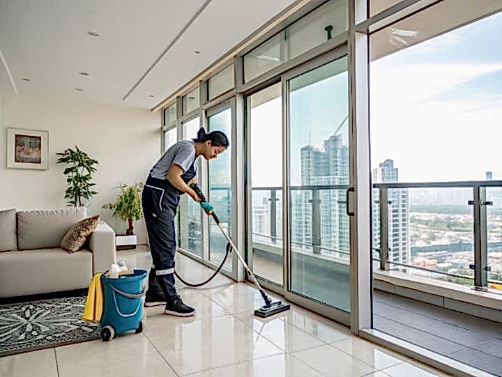 Комплексная уборка квартиры и балкона